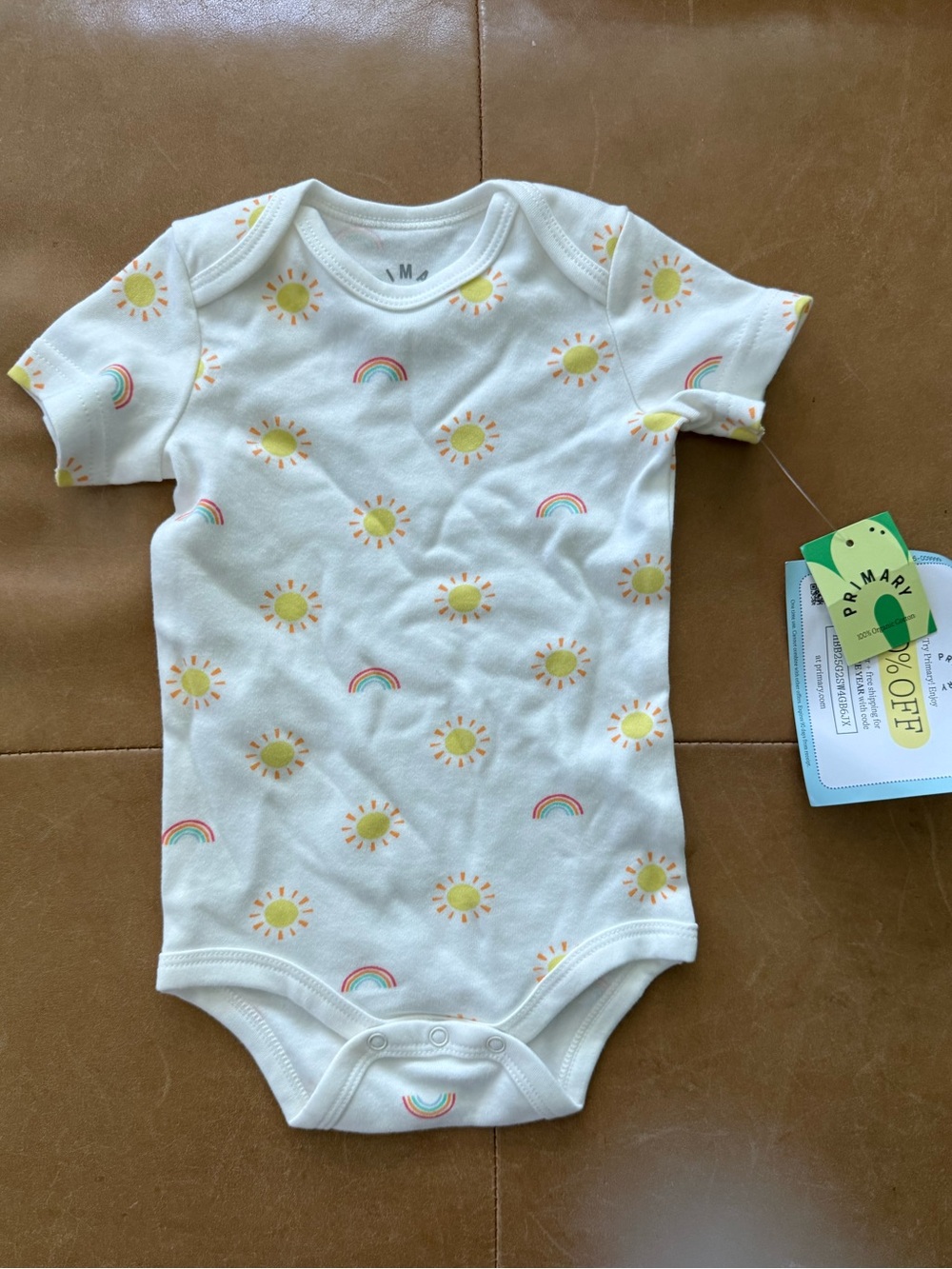 Primary Onesie 3-6M NWT